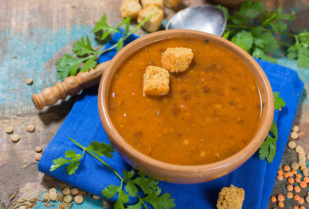 Smoky Lentil soup